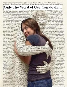 Word of God hugging lady